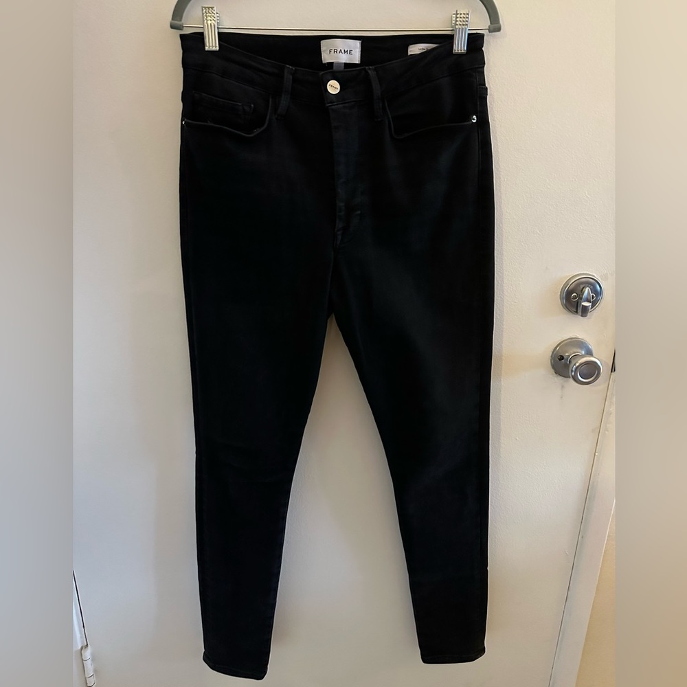 Frame super stretchy skinny jeans